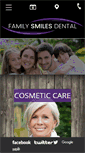 Mobile Screenshot of familysmilesdentalcare.com